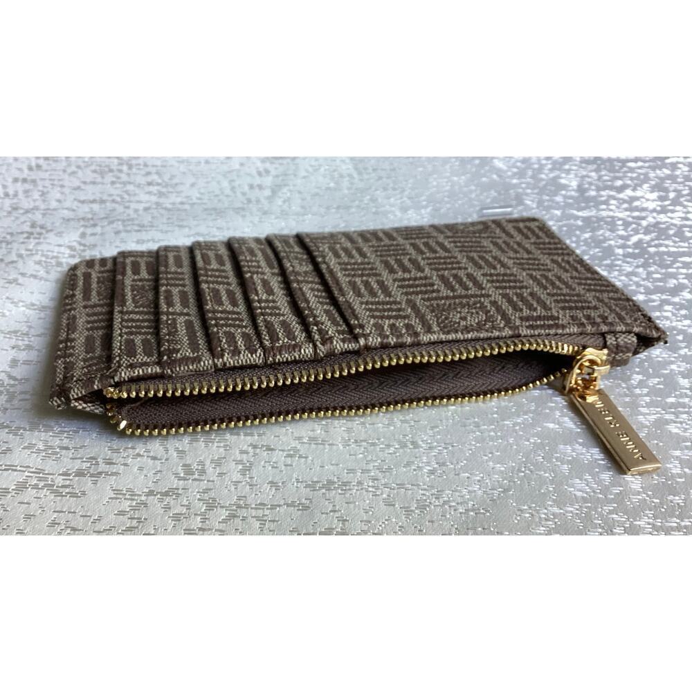 Anne Klein card case brownโ